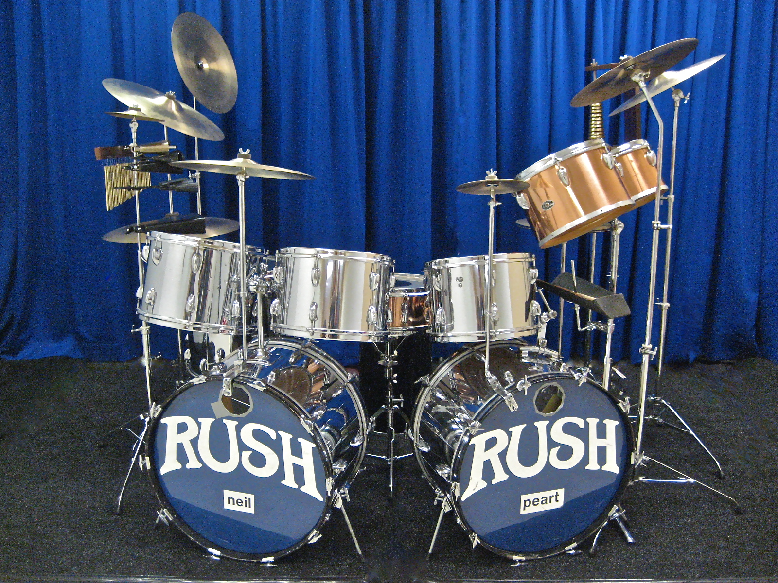 Neil peart drum kit for sale hotsell